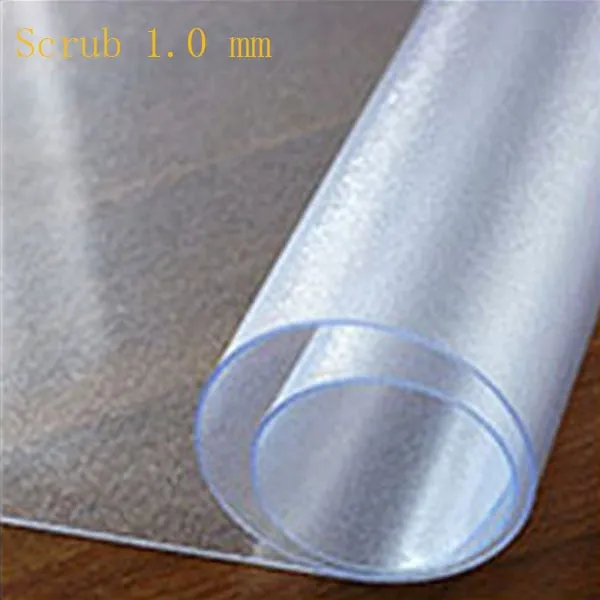 PVC Transparent Waterproof Table Carpet