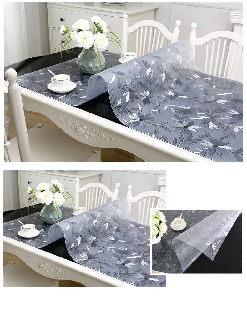PVC Transparent Waterproof Table Carpet