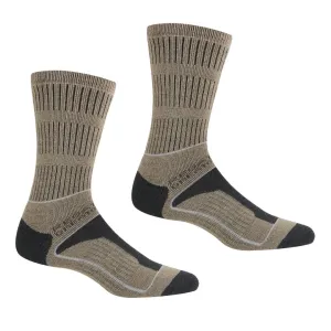 Regatta Women's Samaris 3 Season Socks 2 Pairs - Moccasin Briar