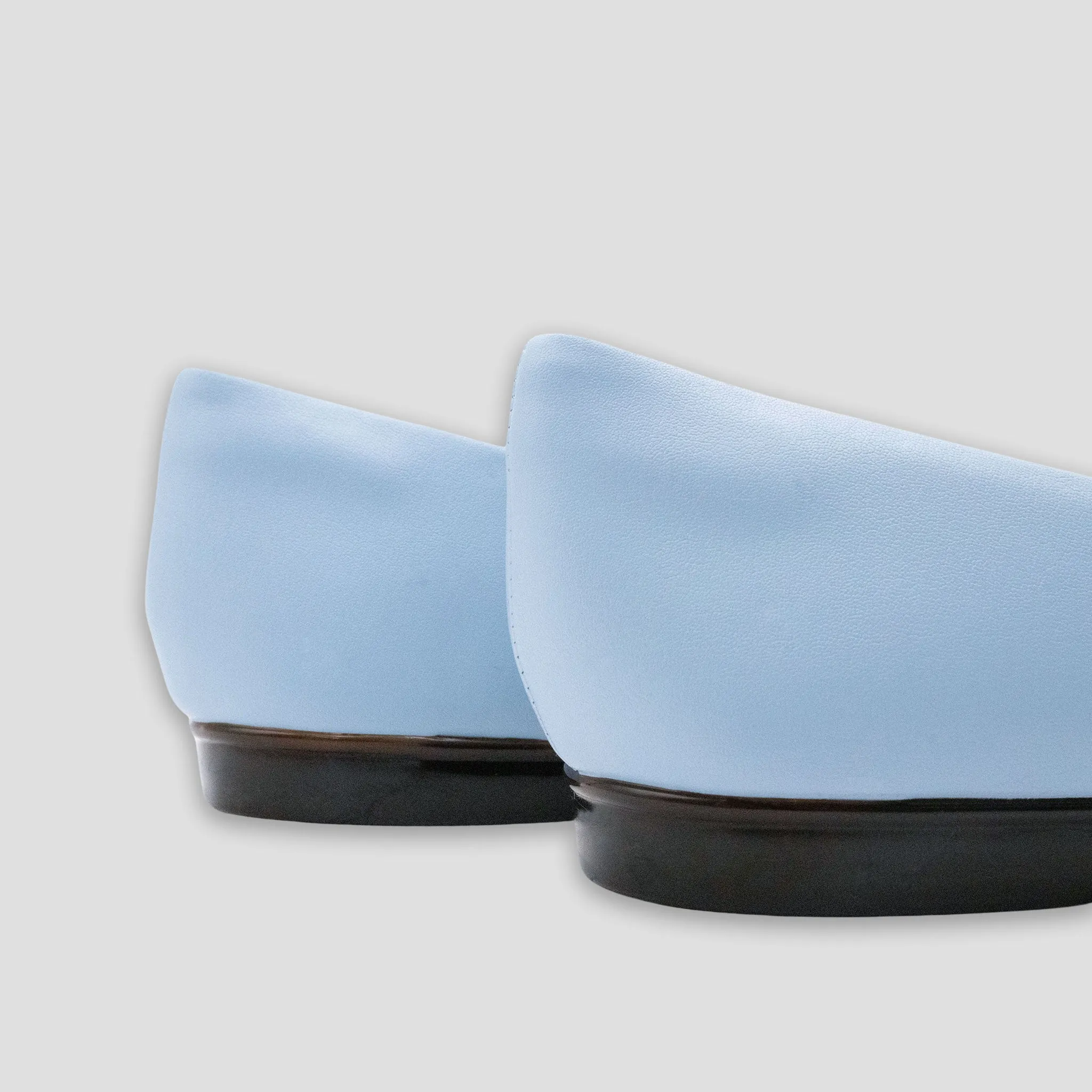 Reina Blue Ballet Flats
