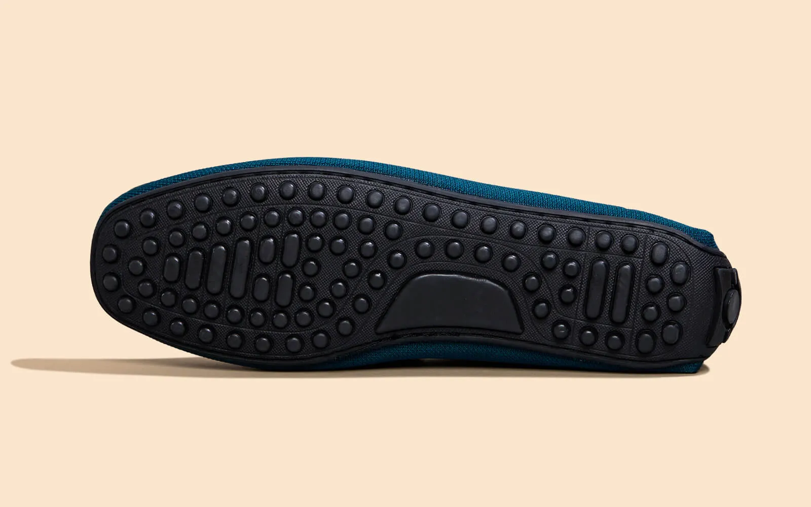 ReLive Knit Color Block Loafers : Teal/Black
