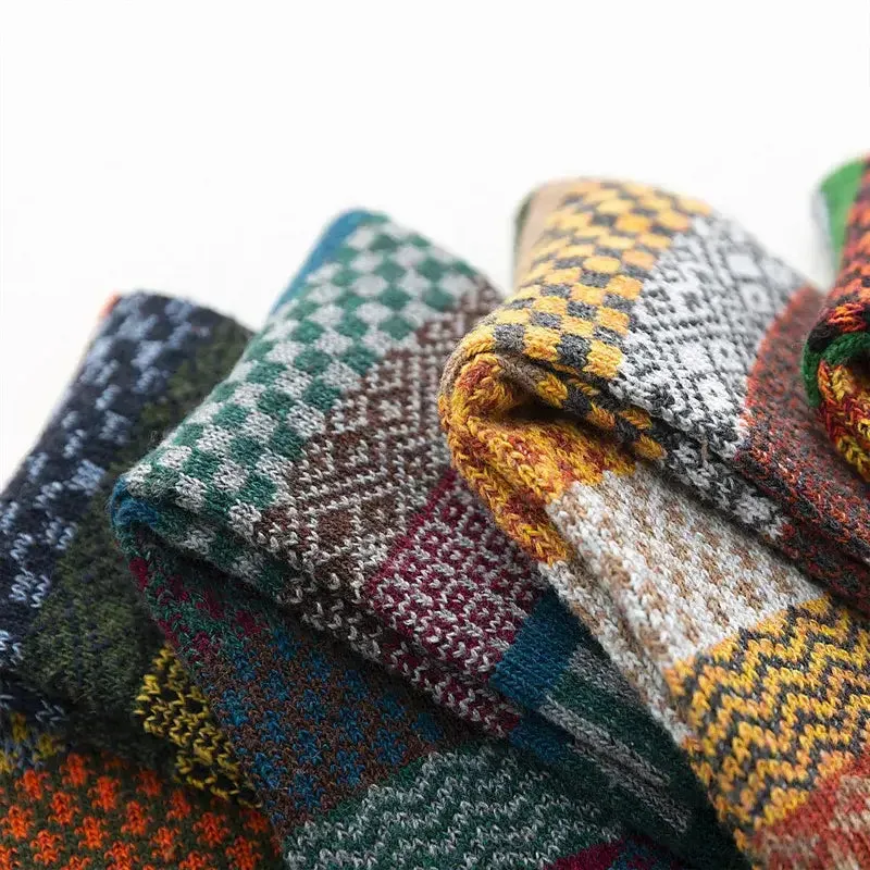 Retro Wool Y2K Socks for Stylish Warmth This Winter