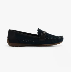 Rieker 40253-14 Womens Shoes Blue