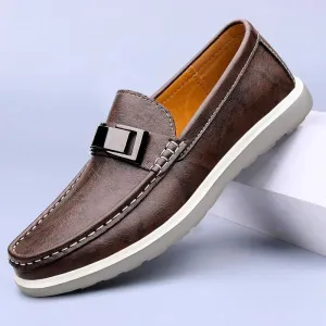 Savren Genuine Leather Loafers