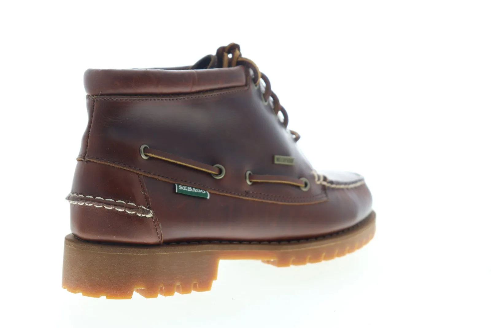 Sebago Ranger Mid Waterproof 7002IN0 Mens Brown Wide Leather Ankle Boots