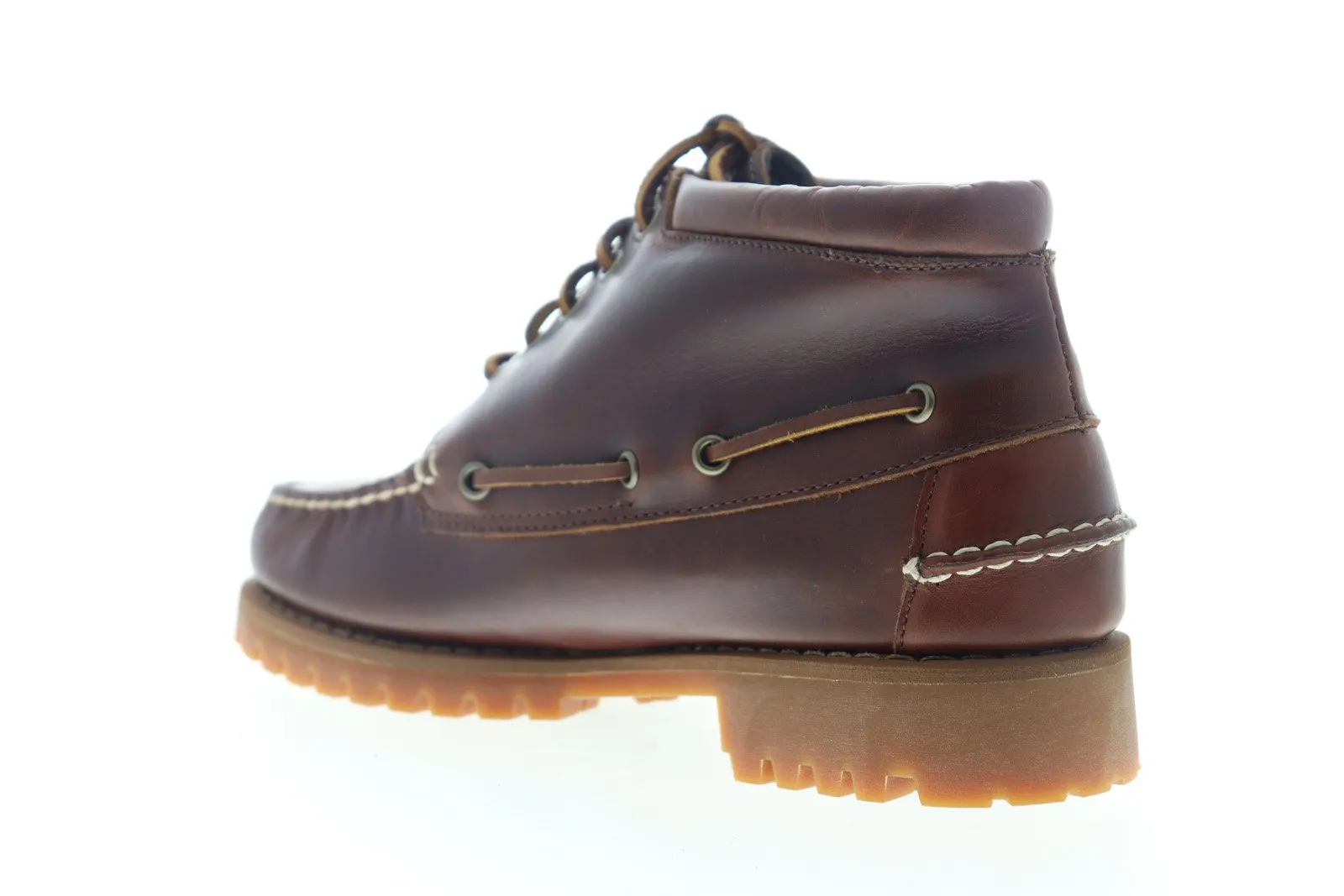 Sebago Ranger Mid Waterproof 7002IN0 Mens Brown Wide Leather Ankle Boots