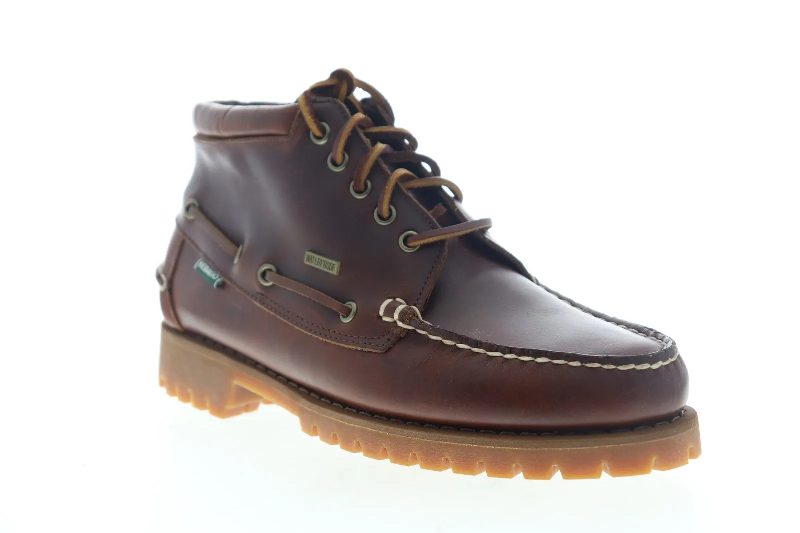 Sebago Ranger Mid Waterproof 7002IN0 Mens Brown Wide Leather Ankle Boots