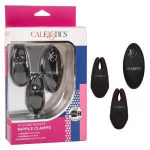 Silicone Remote Nipple Clamps - Black