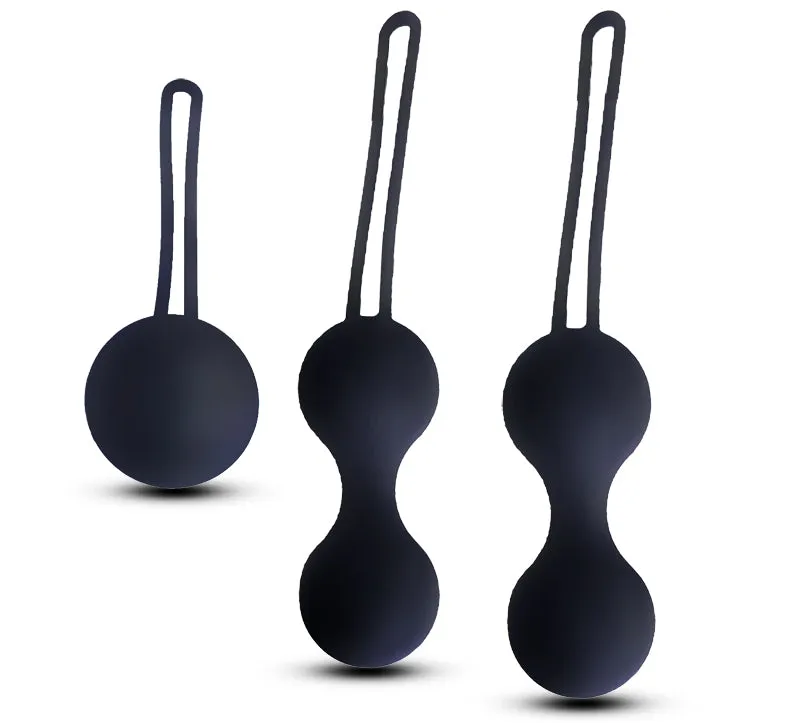 Silicone Vibrator Ball Trainer Vaginal Tightening Kegel Exerciser Ben Wa Balls Female Sex Product Set