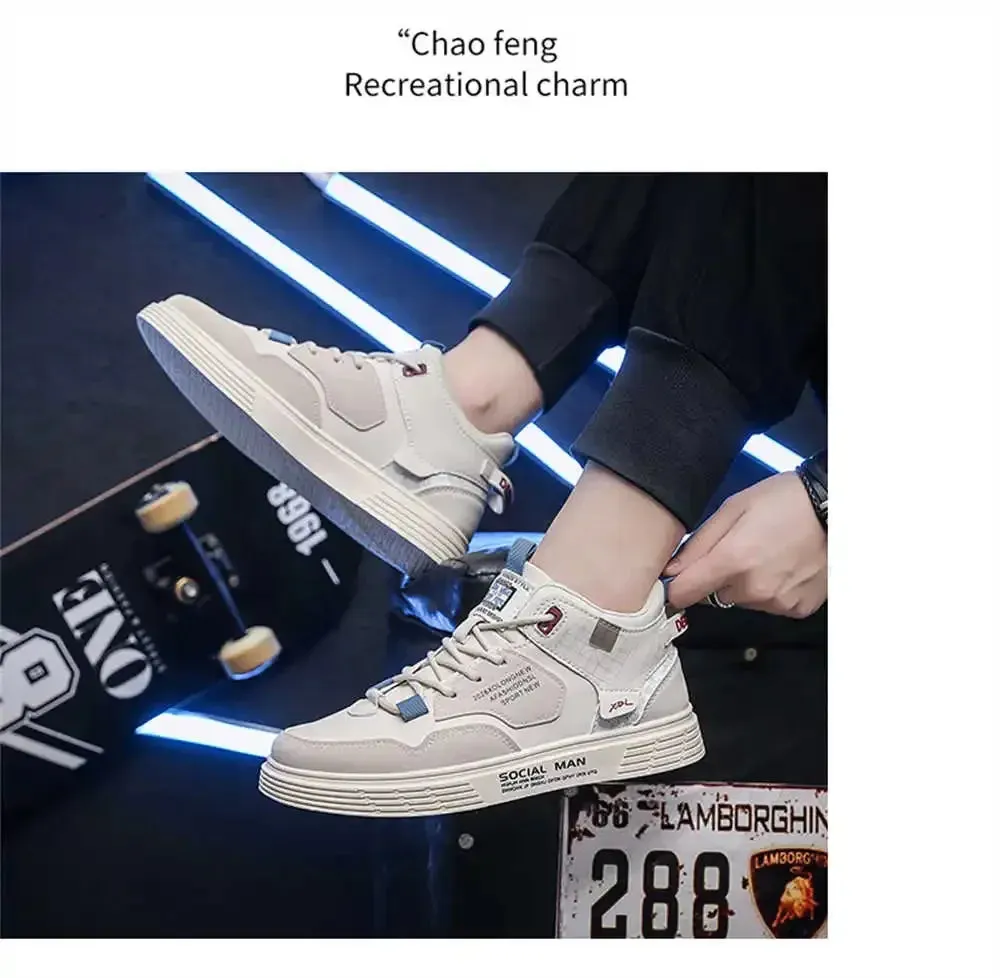 Slip Resistant Round Tip Mens Black Sneakers Casual Home Shoes Man New Sport Special Wide Imported Fashionable Clearance