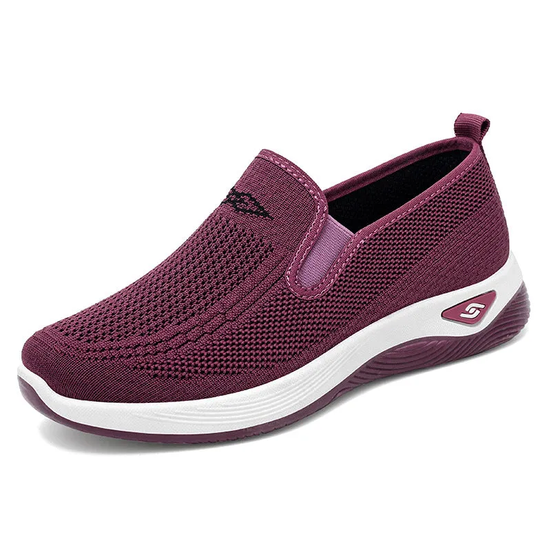 Soft and Breathable Casual Espadrilles with Shock-Absorbing Features