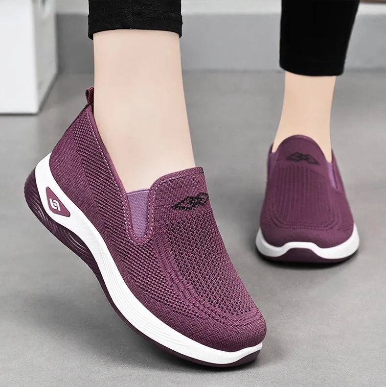 Soft and Breathable Casual Espadrilles with Shock-Absorbing Features