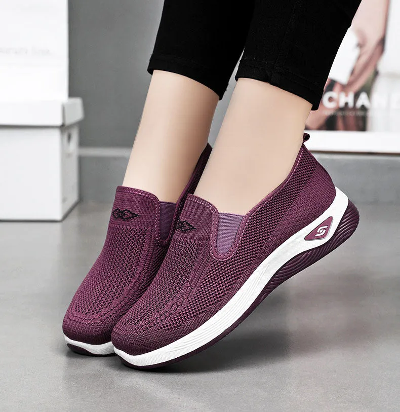 Soft and Breathable Casual Espadrilles with Shock-Absorbing Features
