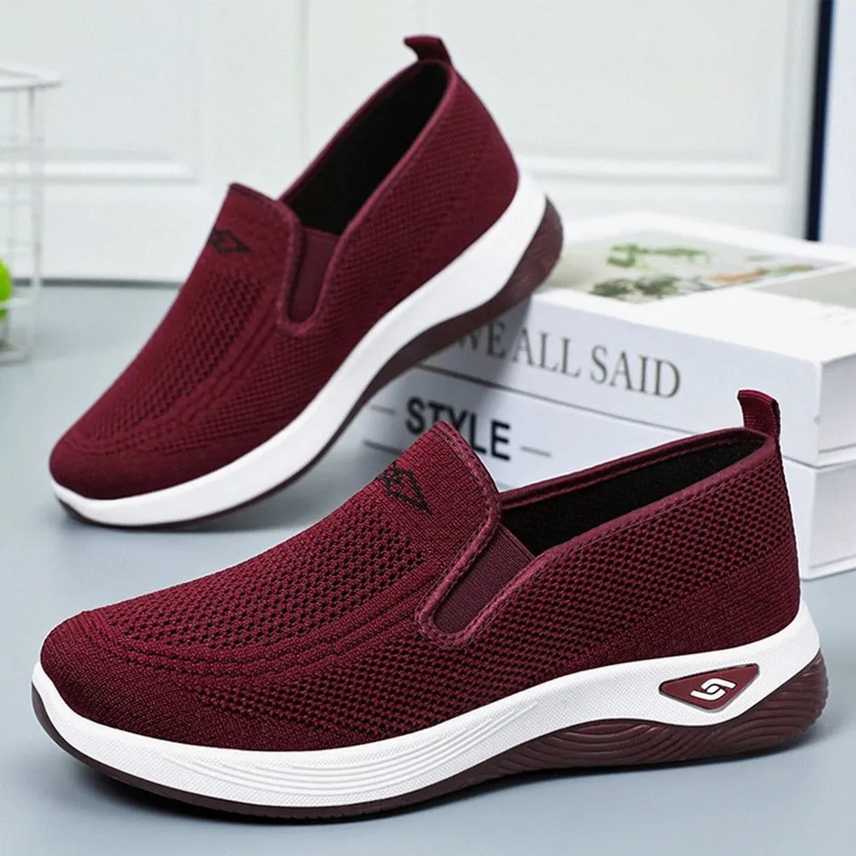 Soft and Breathable Casual Espadrilles with Shock-Absorbing Features