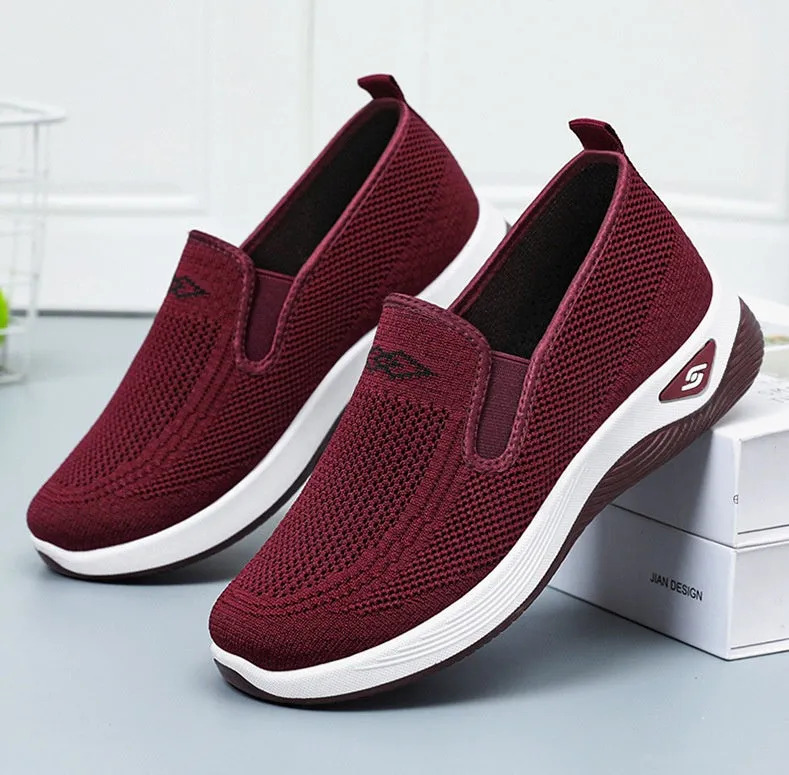 Soft and Breathable Casual Espadrilles with Shock-Absorbing Features