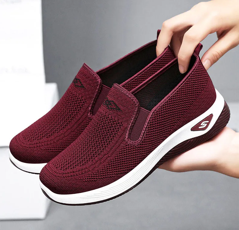 Soft and Breathable Casual Espadrilles with Shock-Absorbing Features