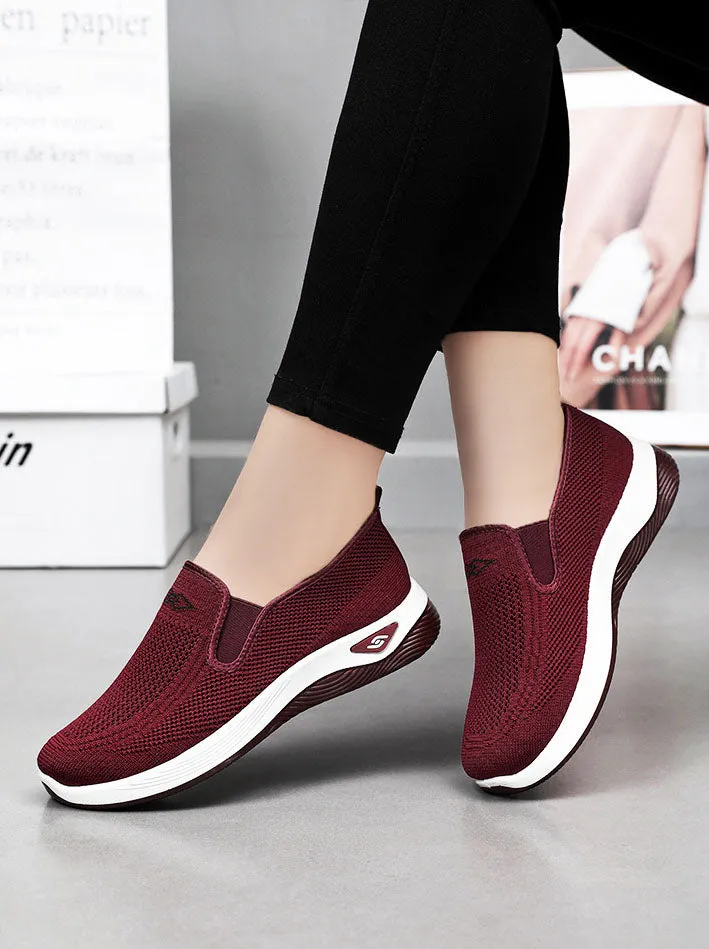 Soft and Breathable Casual Espadrilles with Shock-Absorbing Features