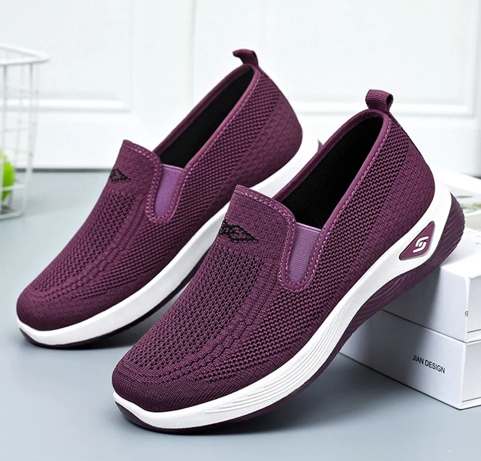 Soft and Breathable Casual Espadrilles with Shock-Absorbing Features