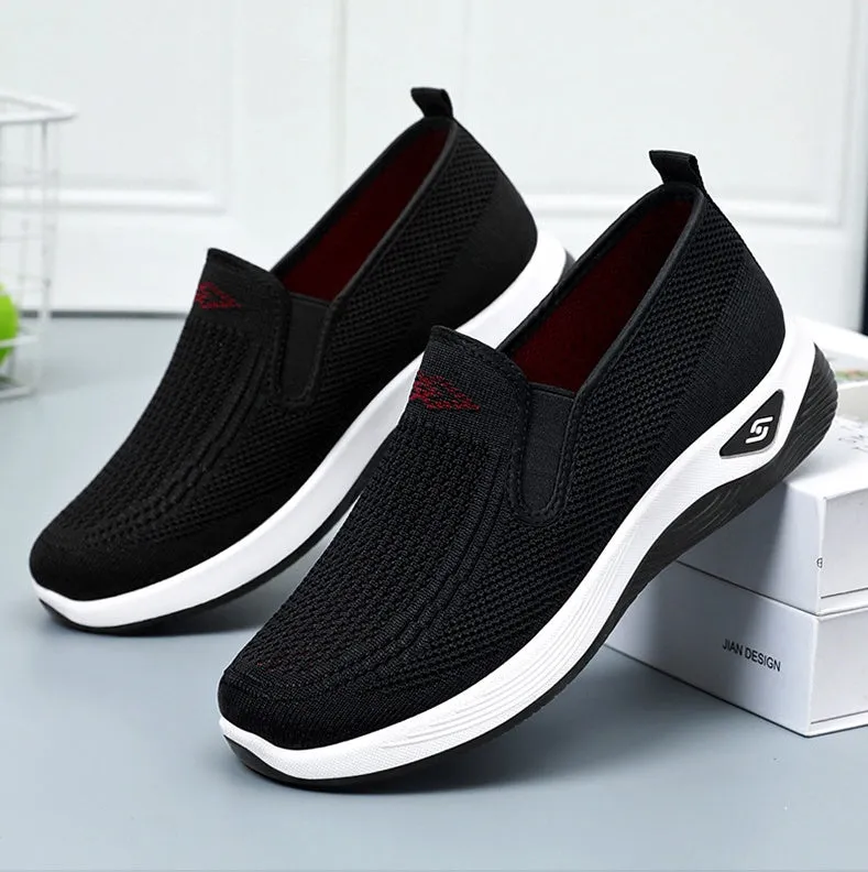 Soft and Breathable Casual Espadrilles with Shock-Absorbing Features