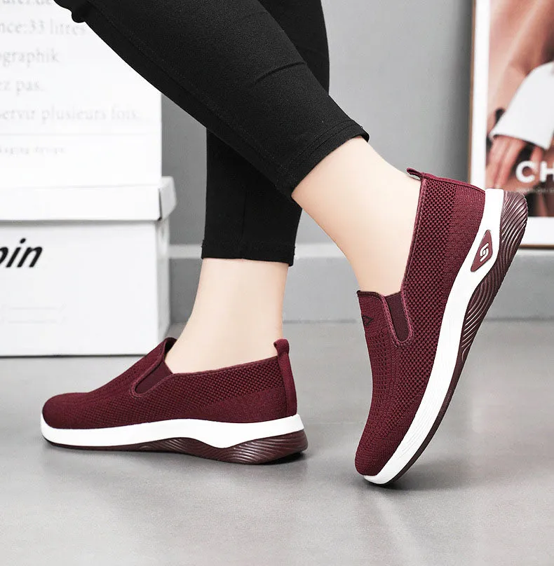 Soft and Breathable Casual Espadrilles with Shock-Absorbing Features