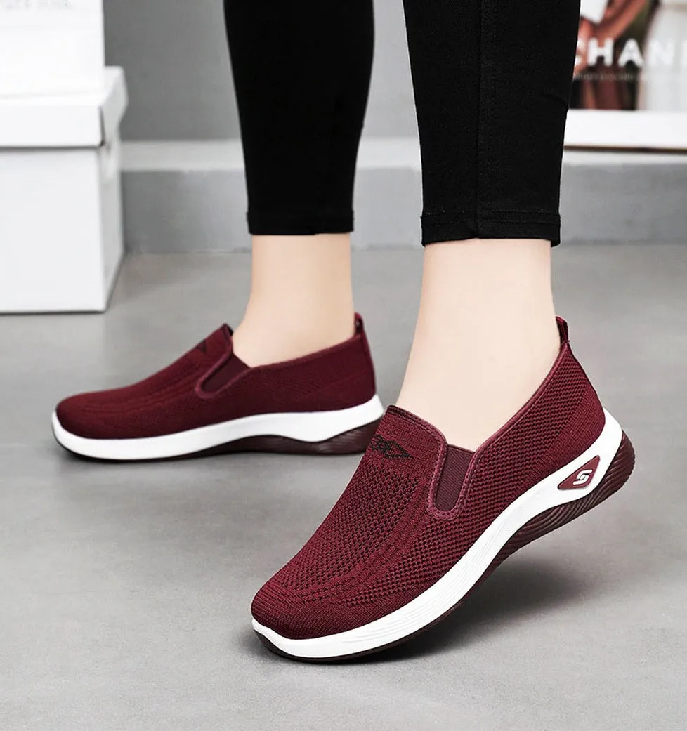 Soft and Breathable Casual Espadrilles with Shock-Absorbing Features