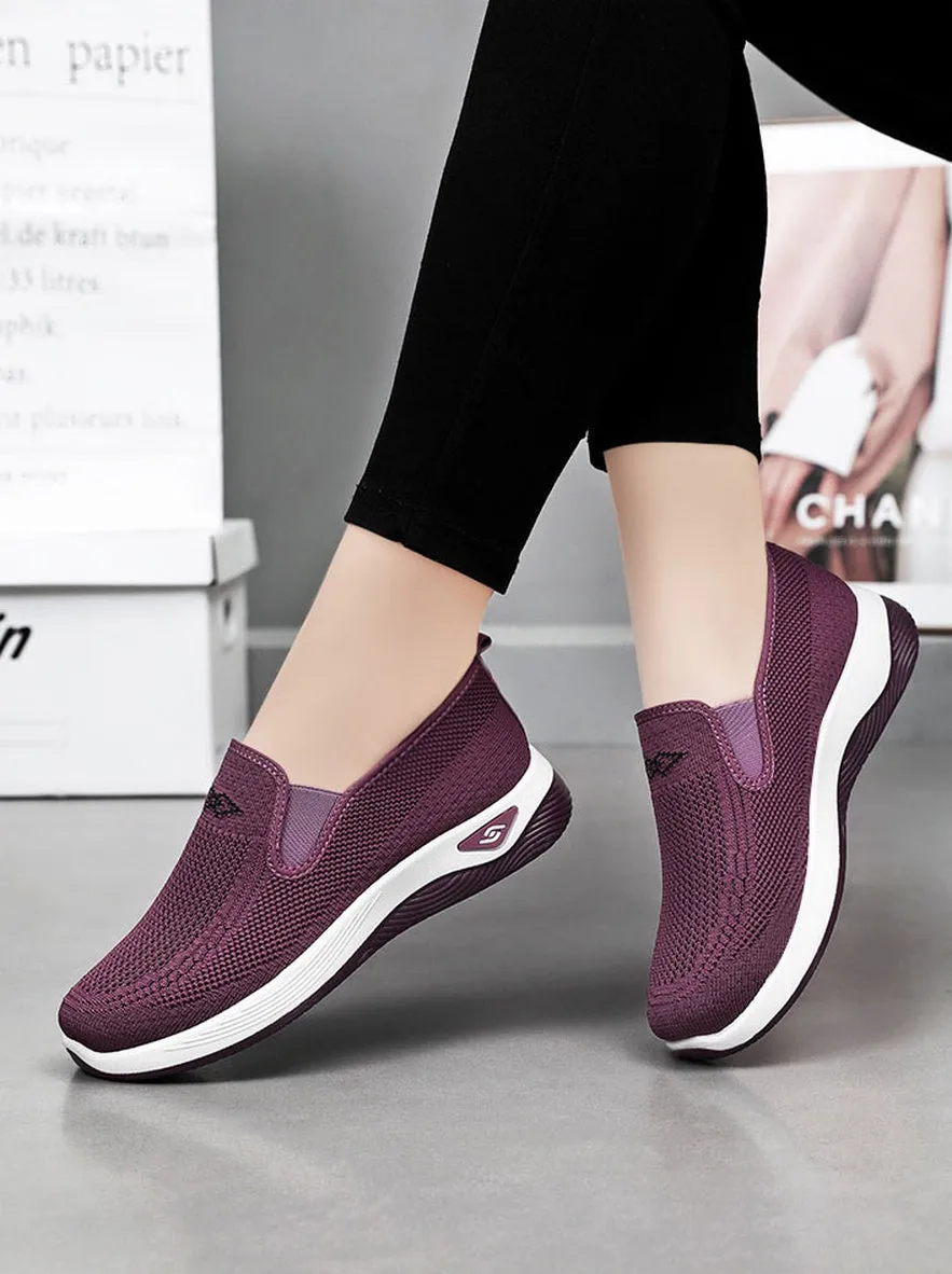 Soft and Breathable Casual Espadrilles with Shock-Absorbing Features