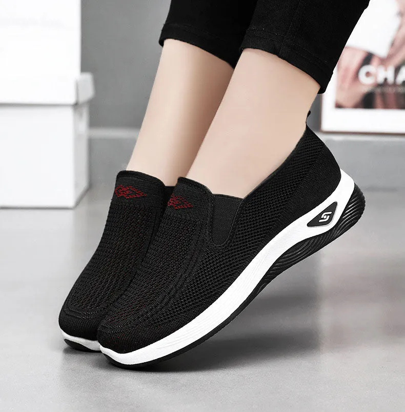 Soft and Breathable Casual Espadrilles with Shock-Absorbing Features