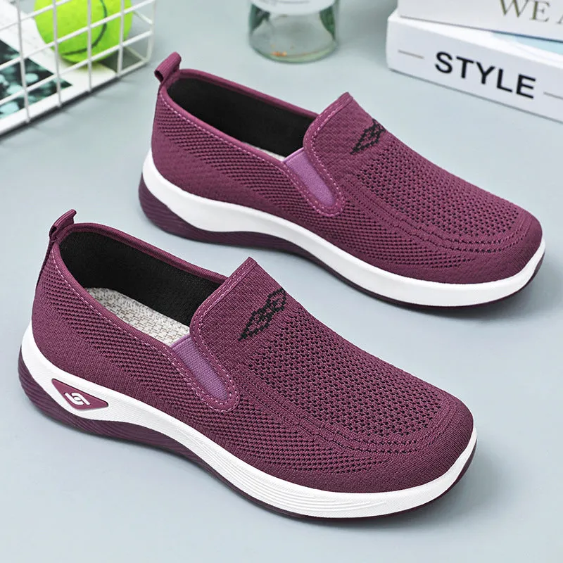 Soft and Breathable Casual Espadrilles with Shock-Absorbing Features