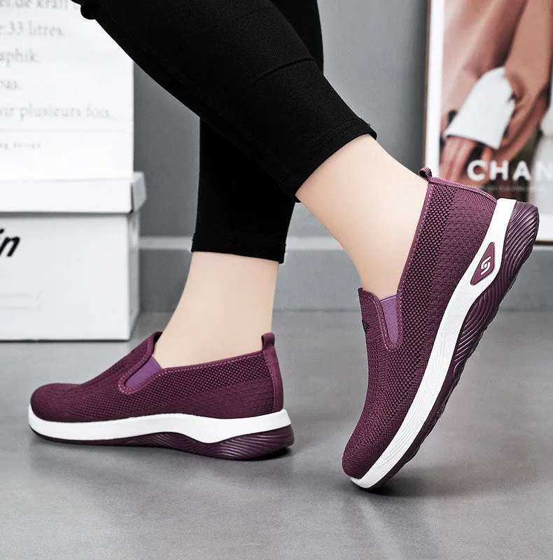 Soft and Breathable Casual Espadrilles with Shock-Absorbing Features
