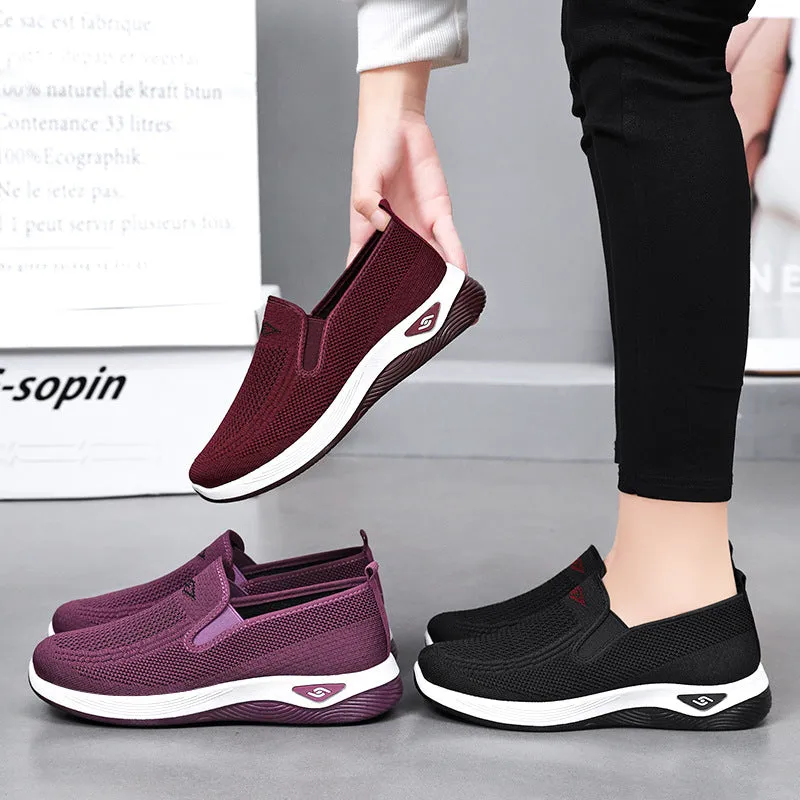 Soft and Breathable Casual Espadrilles with Shock-Absorbing Features