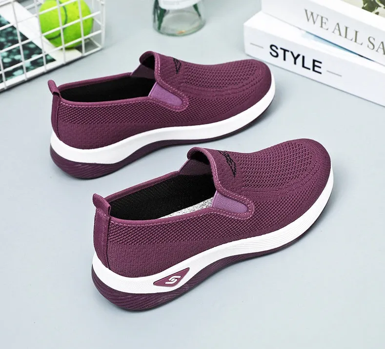 Soft and Breathable Casual Espadrilles with Shock-Absorbing Features
