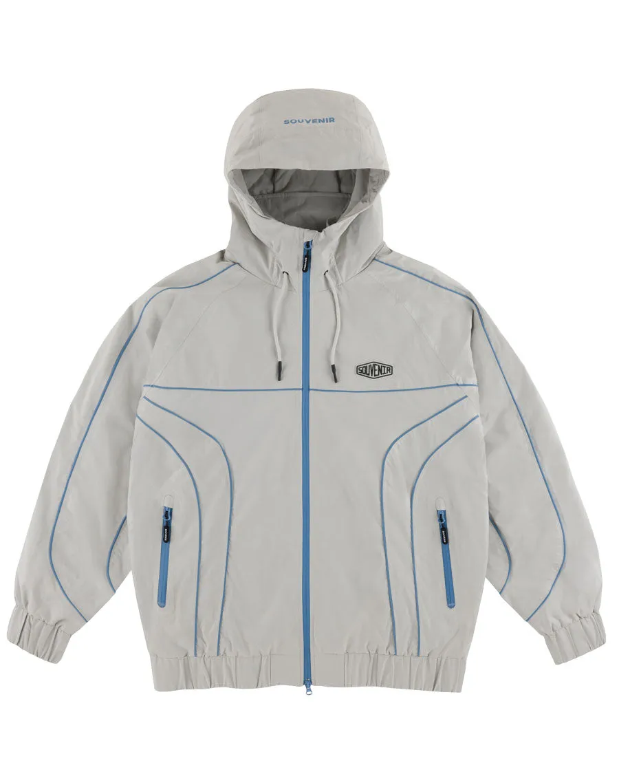 Souvenir Insulated Track Jacket Optic White 2025