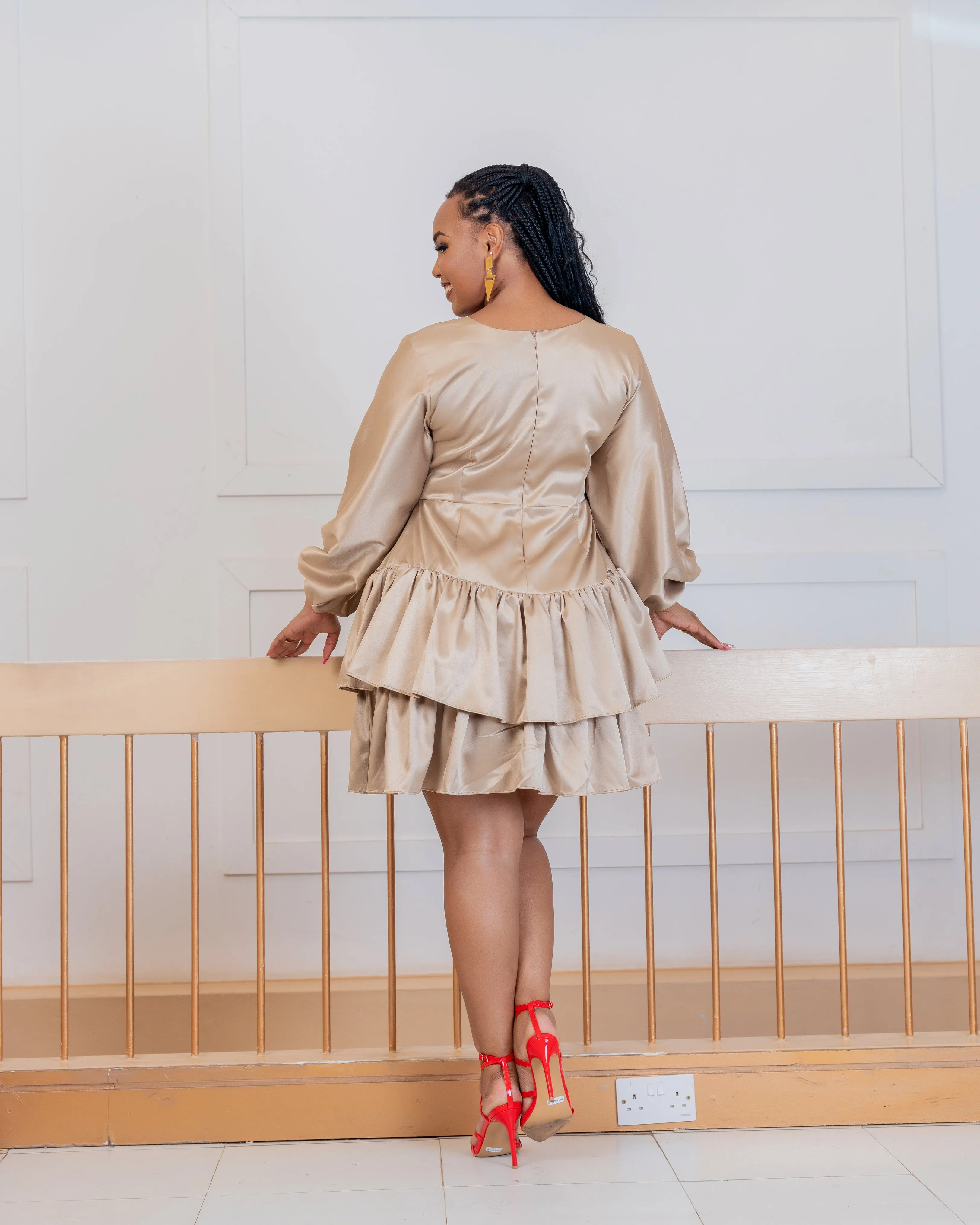 Soy Dress - Nude