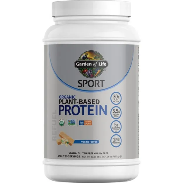 Sport Organic Plant-Based Protein Vanilla