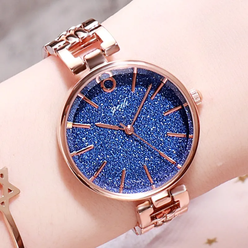 Starry Sky Ultra-thin Strap Women's Watch