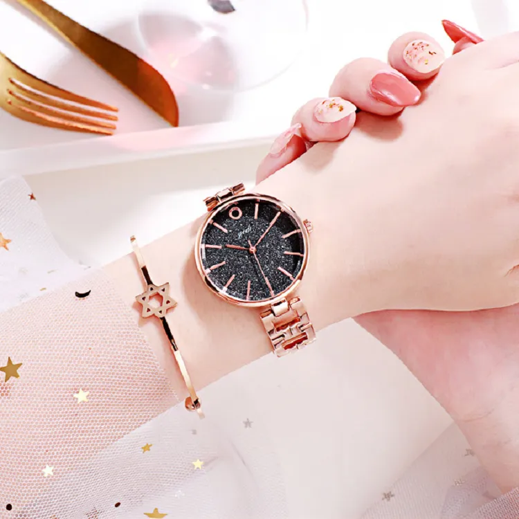 Starry Sky Ultra-thin Strap Women's Watch