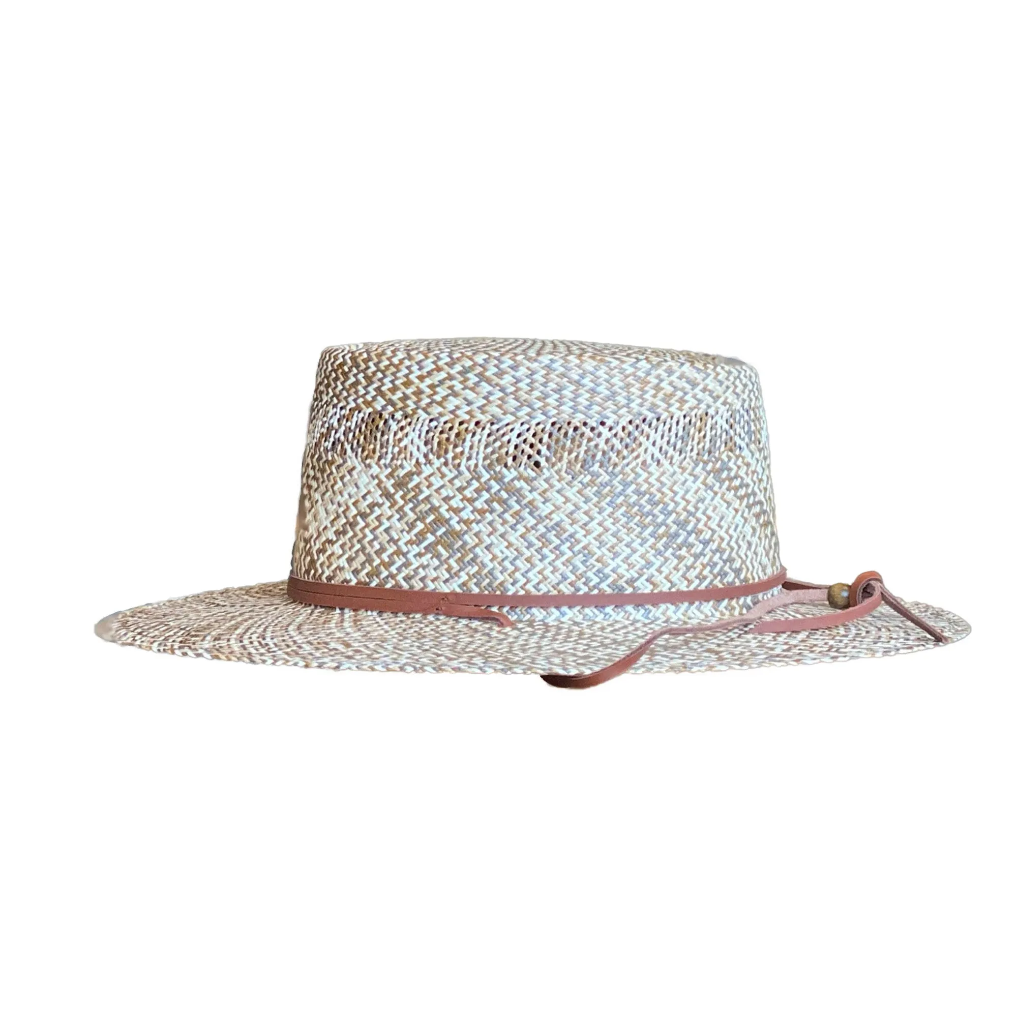 Stetson Ketchikan Wide Brim Straw Gambler Hat