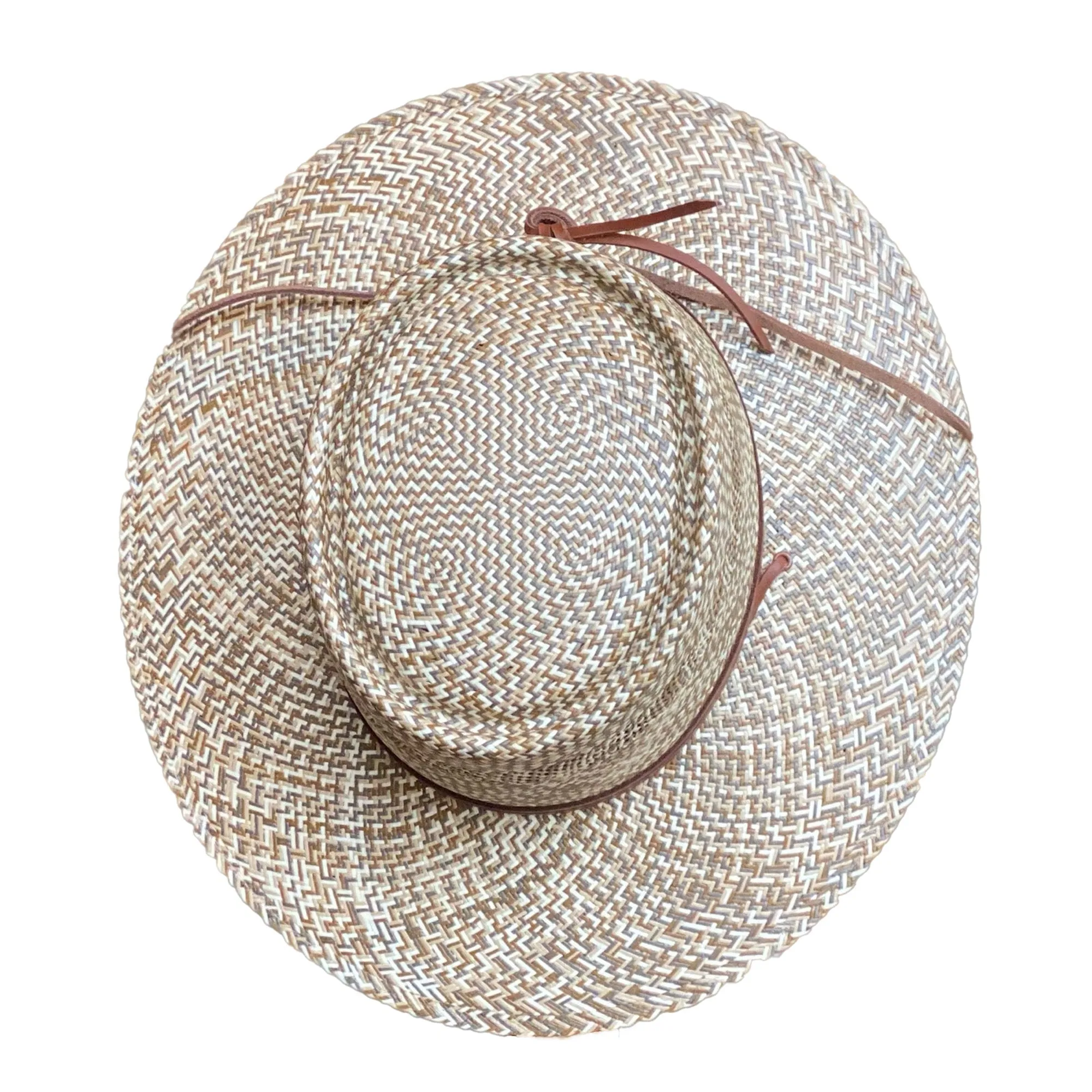 Stetson Ketchikan Wide Brim Straw Gambler Hat