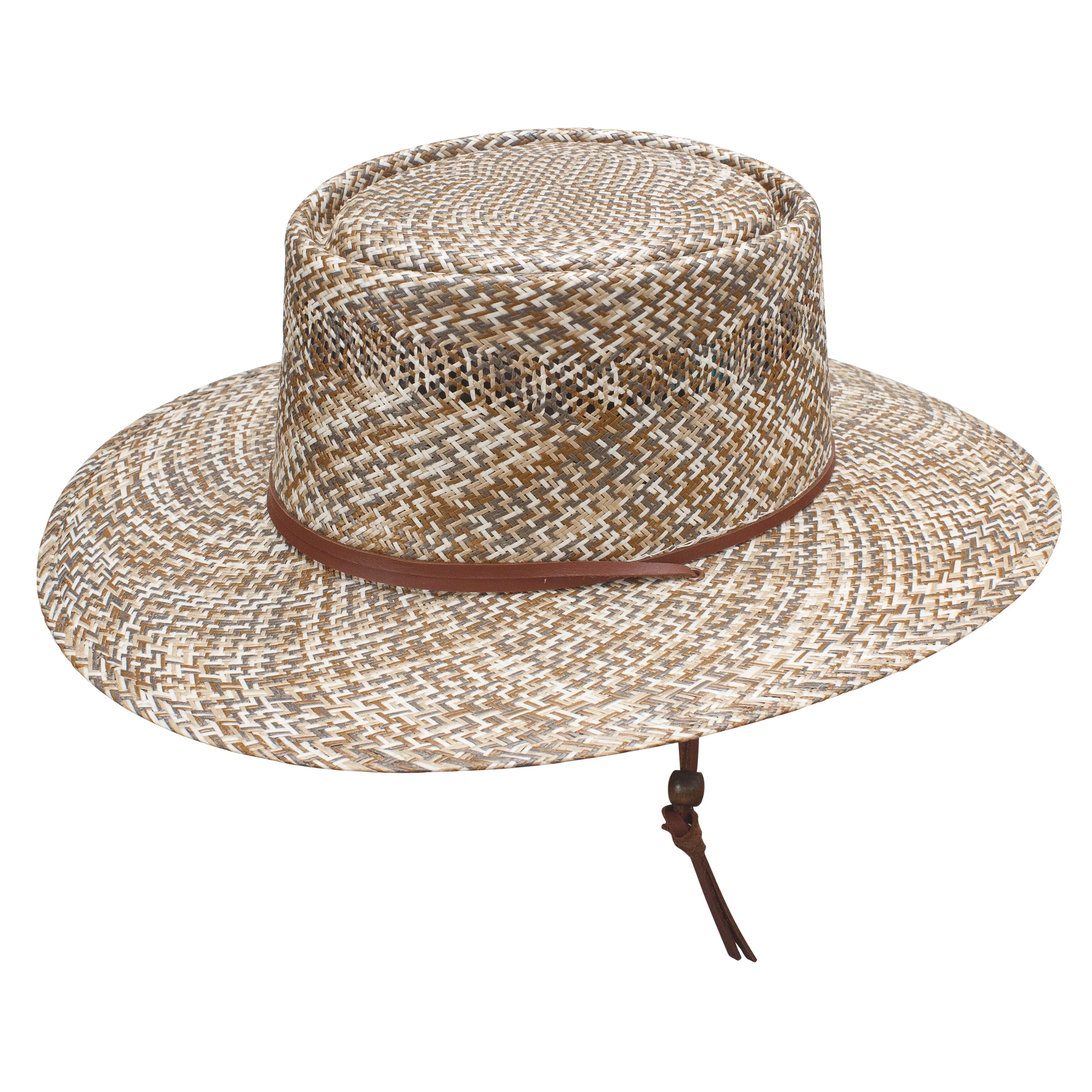 Stetson Ketchikan Wide Brim Straw Gambler Hat