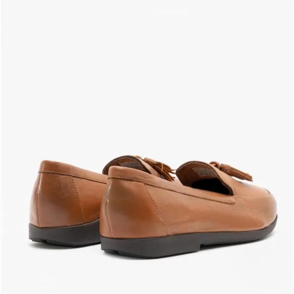 Strive VERONA Womens Leather Loafers Tan