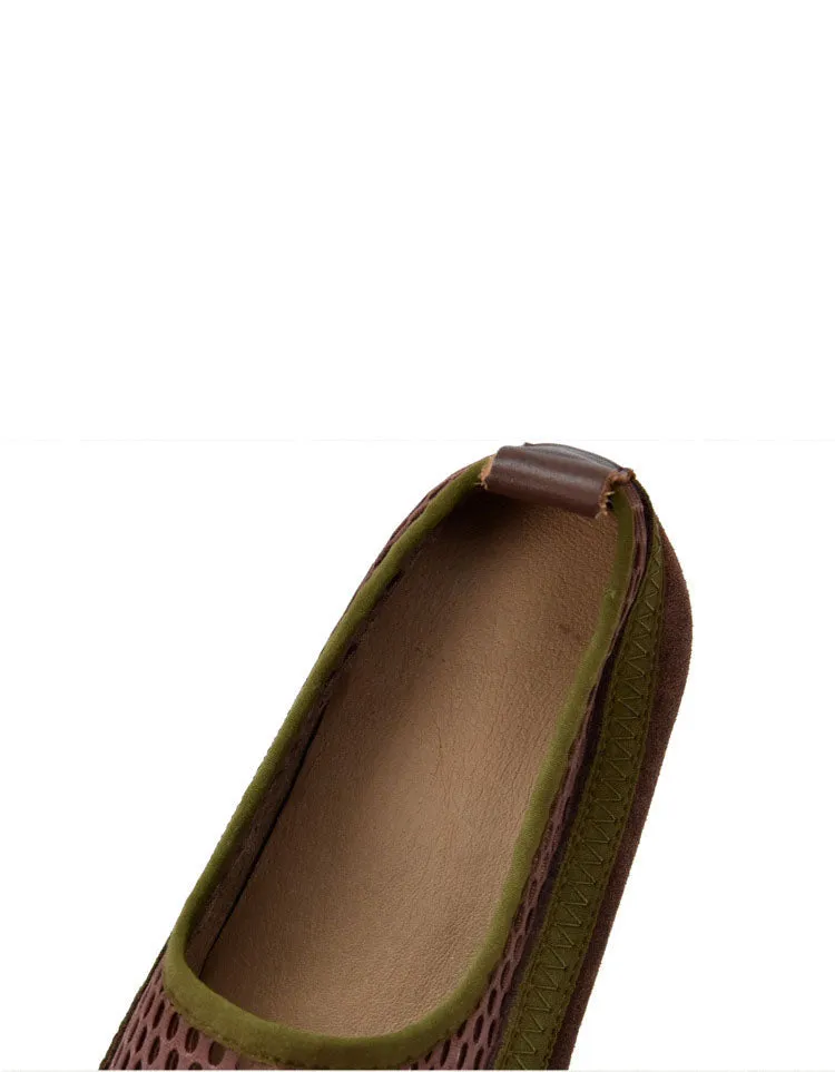 Summer Breathable Comfortable Mesh Flat Shoes