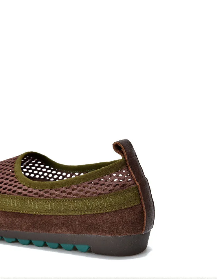 Summer Breathable Comfortable Mesh Flat Shoes