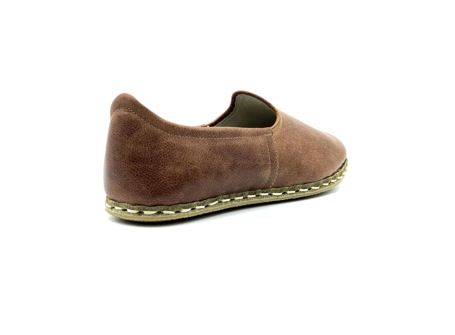 Tan Leather Loafers