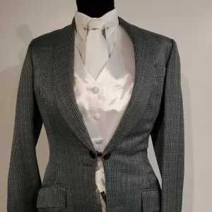 Teal Plaid Daycoat