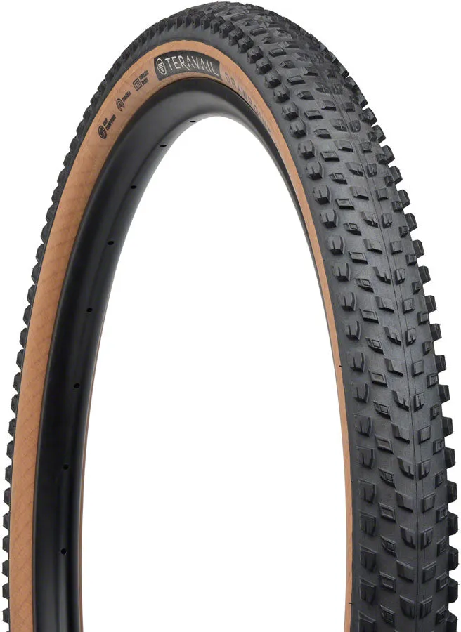 Teravail Drawpoint Tire - 29 x 2.4 Tubeless Folding Tan Light Trail Grip Compound