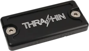 Thrashin Supply Company TSC-3105-4 Rear Brake Master Cylinder Cover - Black