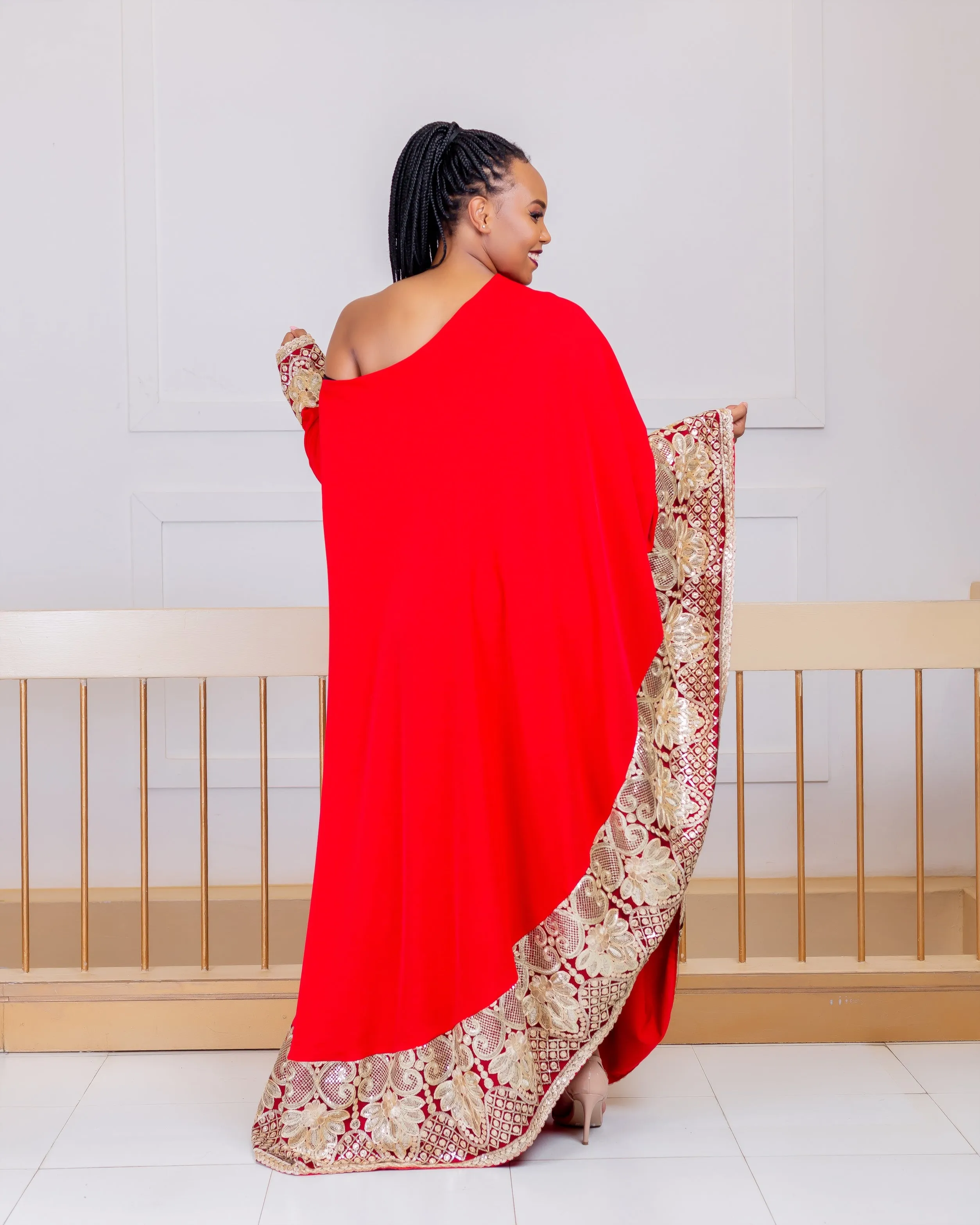 Titimet Arabic Dress - Red