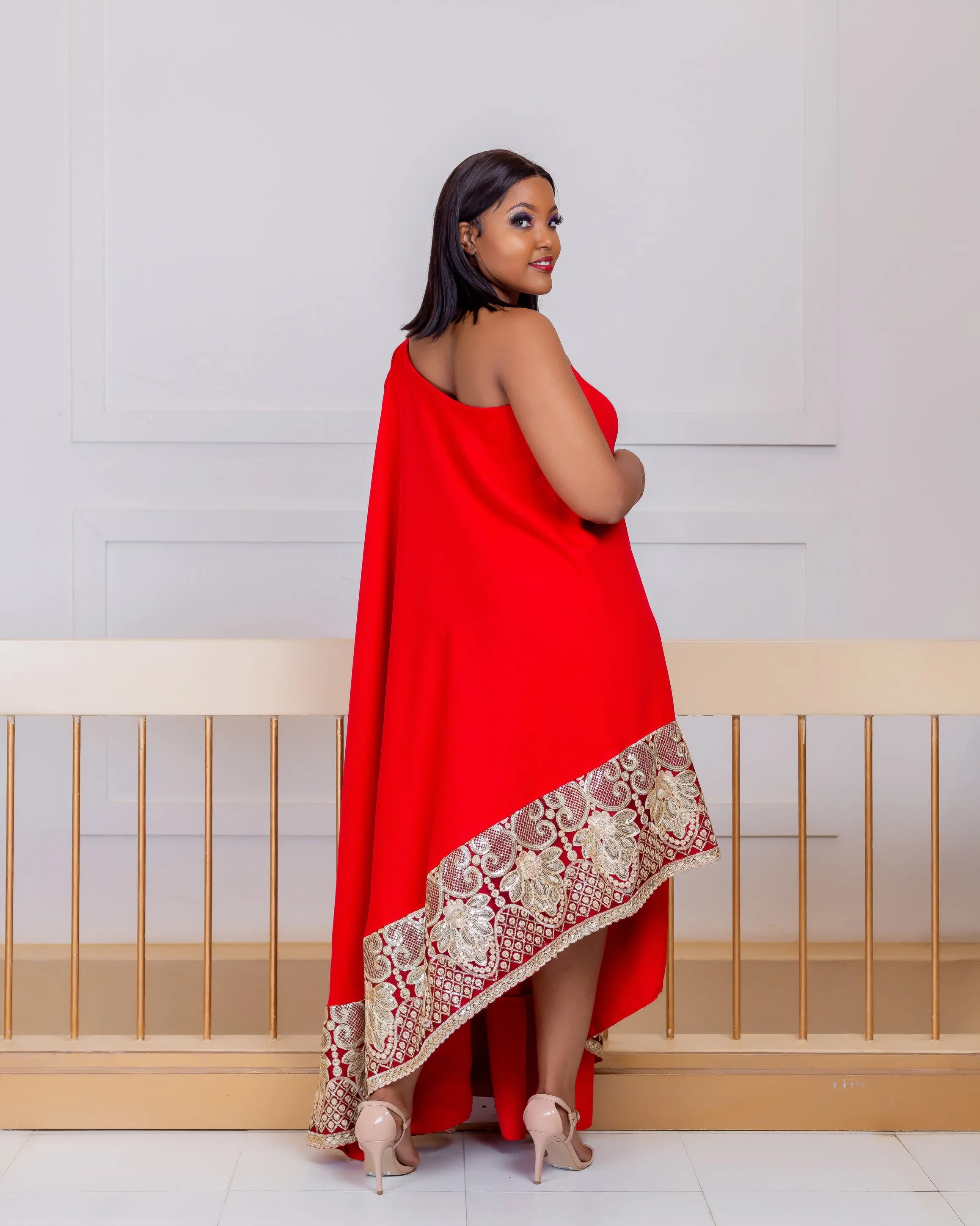 Titimet Arabic Dress - Red