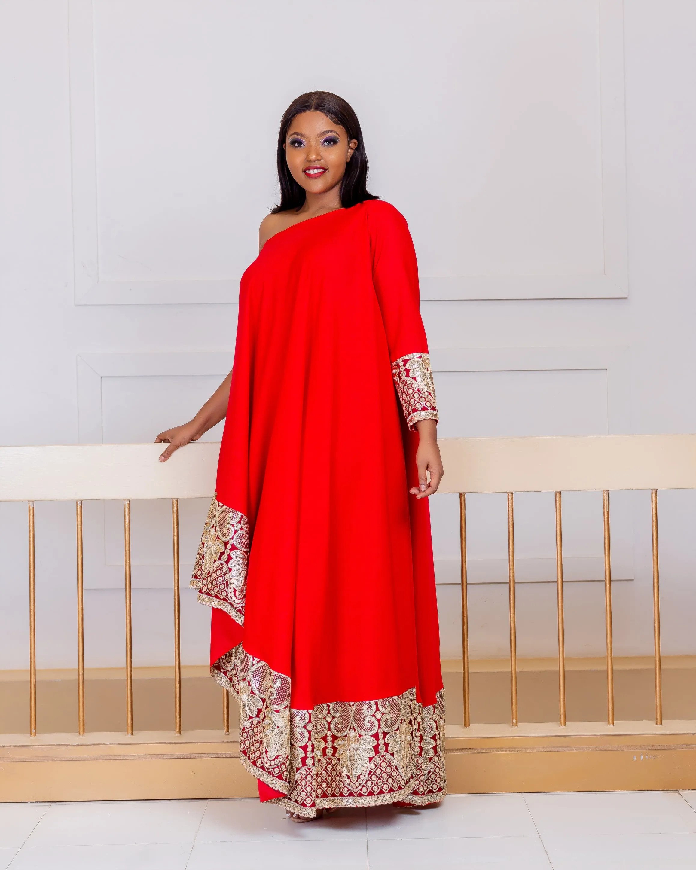 Titimet Arabic Dress - Red