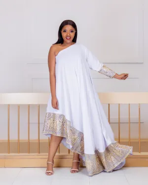 Titimet Arabic Dress - White